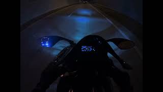 Late Night Ride ...I caught a cramp [Yamaha R1M]