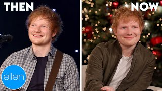 Then and Now: Ed Sheeran's First & Last Appearances on The Ellen Show