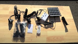 Waterproof Pathway Solar Garden Lights Unboxing, Set Up and Review Demonstration Tutorial