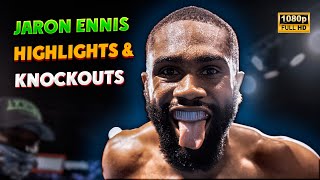 Jaron Ennis HIGHLIGHTS & KNOCKOUTS | BOXING K.O FIGHT HD