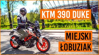 KTM 390 Duke - sprawdzamy czy mały Księciunio daje dużą frajdę z jazdy - pierwszy KTM u nas!