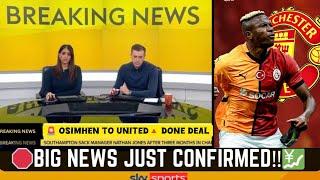 ✅ VICTOR OSIMHEN TO MANCHESTER UNITED: THE TRANSFER THAT WILL CHANGE EVERYTHING! 🚨⚽