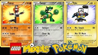 LEGO Mixels Series 9 POKEMON GO / Trading Cards