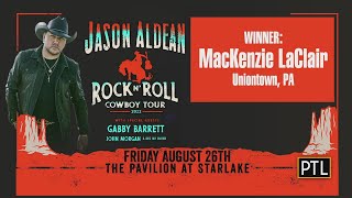Announcing the winner of our Jason Aldean concert ticket giveaway!