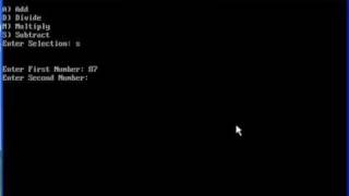 QBASIC CALCULATOR