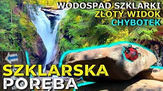 Szklarska Poręba Wodospad Szklarki - Złoty Widok - Chybotek - Spacer i Atrakcje 2024