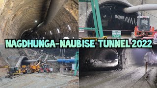 Nagdhunga-Naubise Tunnel project latest 2022 बर्खालाग्ने बेलामा पनि काम धमाधम अघिबड्दै छ