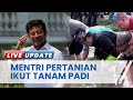 Mentan Syahrul Yasin Limpo Nyemplung Tanam Padi di Kota Mataram, Antisipasi Dampak El-Nino di NTB