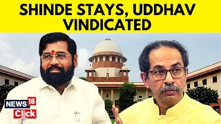 SC Unlocks Disqualification Proceedings Against Shinde, But Cannot Reinstate Uddhav As CM | News18