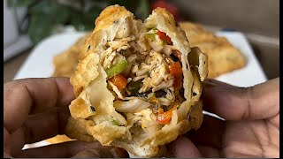 സമോസ ഇനി ഇത്പോലെ തയ്യാറാക്കി നോക്കൂ | Perfect Pizza Samosa Recipe | Crispy Chicken Samosa Recipe