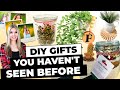 DIY GIFTS YOU HAVEN'T SEEN BEFORE...that people will actually want for Christmas!!