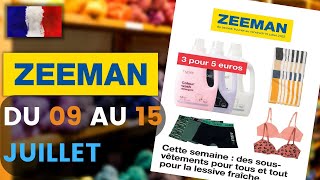 catalogue ZEEMAN du 9 au 15 juillet 2022 🌞⛔ Arrivage - FRANCE