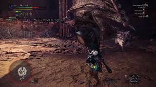 Hunting Horn Sound Blast Rathalos Kill