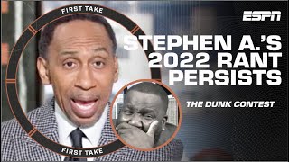Stephen A. thinks LeBron James is at fault for the Dunk Contest’s demise?! | First Take