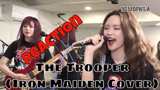 IRON MAIDEN - THE TROOPER (NEMOPHILA COVER) | DRUMMER REACTS | BRUCE WOULD APPROVE