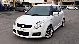 2007年 Suzuki Swift 白色 鈴木中古車