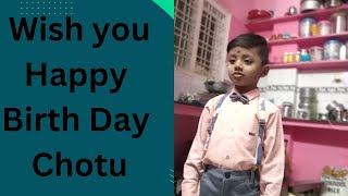 ||Wish you Happy Birth day Chotu || క్యూట్ బాయ్ చోటూ కి జన్మదిన శుభాకాంక్షలు ||R 9 telugu media