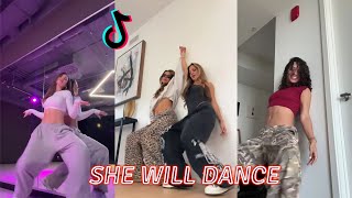 SHE WILL DANCE TREND | Viral Tiktok Wall Dance Compilations #tiktok #dance #trending