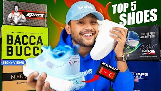 TOP 5 Best Shoes Under ₹1000 🔥 Best Sneakers Under ₹2000 Redtape, Campus Amazon Haul | ONE CHANCE