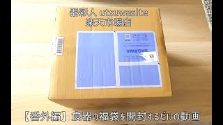 【番外編】食器の福袋を開封するだけの動画【器彩人】