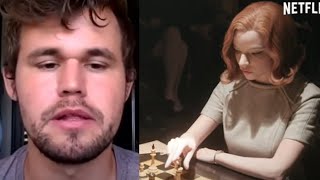 Magnus Carlsen Analyzes the Game Between Elizabeth Harmon and Borgov From The Queen's Gambit
