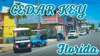 Driving around Cedar Key, Florida. April 2025