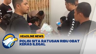 Polres Karawang Gerebek Bandar Obat Keras Ilegal