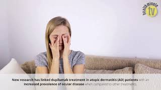 Dupilumab treatment for atopic dermatitis associated with increased ocular disease prevalence