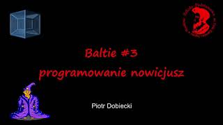 4 Baltie 3  programowanie   nowicjusz