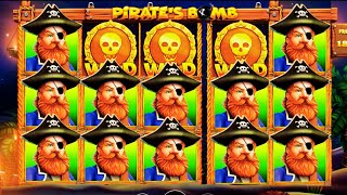 💣 MEGA WIN ON SUPER BONUS PIRATE’S BOMB SLOT! 🏴‍☠️💥 Explosive Action 🎰