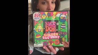 Unboxing the Needoh Golden Egg Hunt Box 🥚✨ Sensory Fidget Surprise