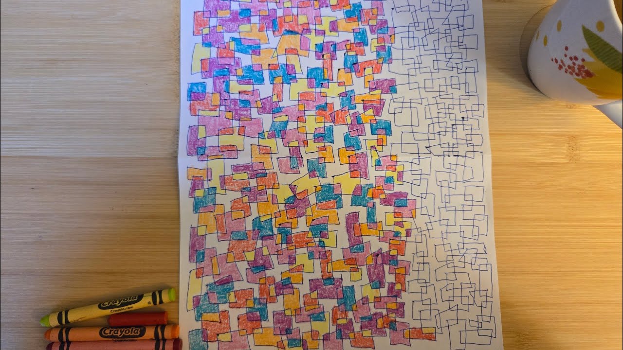 Asmr 5th Zentangle Pt 4 Softspoken Youtube