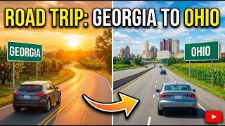 Driving from Georgia to Ohio (timelapse)
