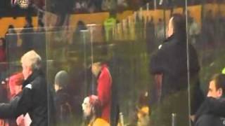 22.1.2011 Dukla - Havlíčkův Brod 3:1 záběry od ledu