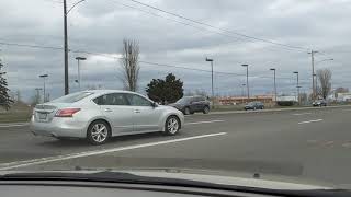 Drive to Costco store. 03/21/2021. Salem, Oregon.