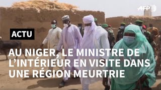 Niger: le ministre de l'Intérieur en visite dans une région meurtrie | AFP