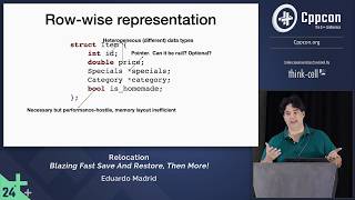 C++ Relocation - How to Achieve Blazing Fast Save and Restore and More! - Eduardo Madrid - CppCon 24