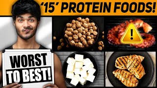 Top 15 ‘Protein Foods’ in India, Ranked from Worst to Best! | Tamil