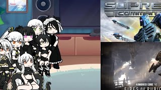 Sangvis Ferri and The Sirens react to: Warfare's big evolution (Girls Frontline and Azur Lane React)