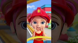 Անիվներ հրշեջ մեքենայի վրա #vehicles #viralvideo #nurseryrhymes #wheelsonthefiretruck #shorts