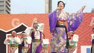 蔵っこ：坂本冬美さんとよさこい共演＠光が丘よさこい２００９