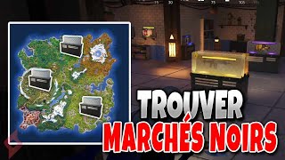 Où Trouver les MARCHÉS NOIRS sur Fortnite Saison 2 Chapitre 6 (Emplacements Marchés Noirs)