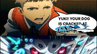 (P4au) koromaru is F%CKING CRACKED at arena