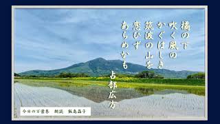 【今日の万葉集】5月2日　初夏　もう田植えも始まるのでしょうか・・・防人として九州へ出陣する占部広方の望郷の歌。「橘も下吹く風のかぐわしき　筑波の山を　恋ひずあらめかも」写真は本多美佐江さんから拝借💛