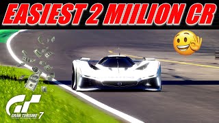 Gran Turismo 7 - Easy 2 Million Credits In Under 1 Min 😲 Full Guide