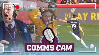 Brentford 2-0 Burnley | COMMS CAM | Jay Rodriguez Hits The Bar As Hosts Win It Late