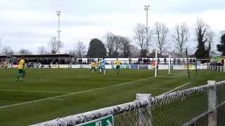 A.Phillips Goal For Cambrige City FC Vs Hitchin Town FC - Evo-Stik Southern Premier 2014/15