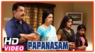 Papanasam Tamil Movie | Scenes | Police takes Kamal Haasan & family in to custody | Asha Sarath