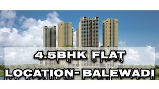 # 4.5Bhk flat At Balewadi @ Balewadi Highstreet# Biggest Carpet Area# Billionaire Properties# pune#