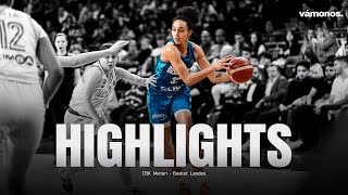 HIGHLIGHTS | ÇBK Mersin vs Basket Landes